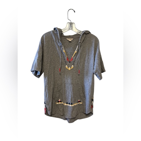 Lucky Brand Tops - Lucky Brand Aztec Pullover with Hoodie Women’s Size: Medium